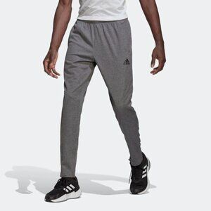 Adidas Aeroready Game Go Tapered Pants Gray HK9829 Men’s LARGE – NEW